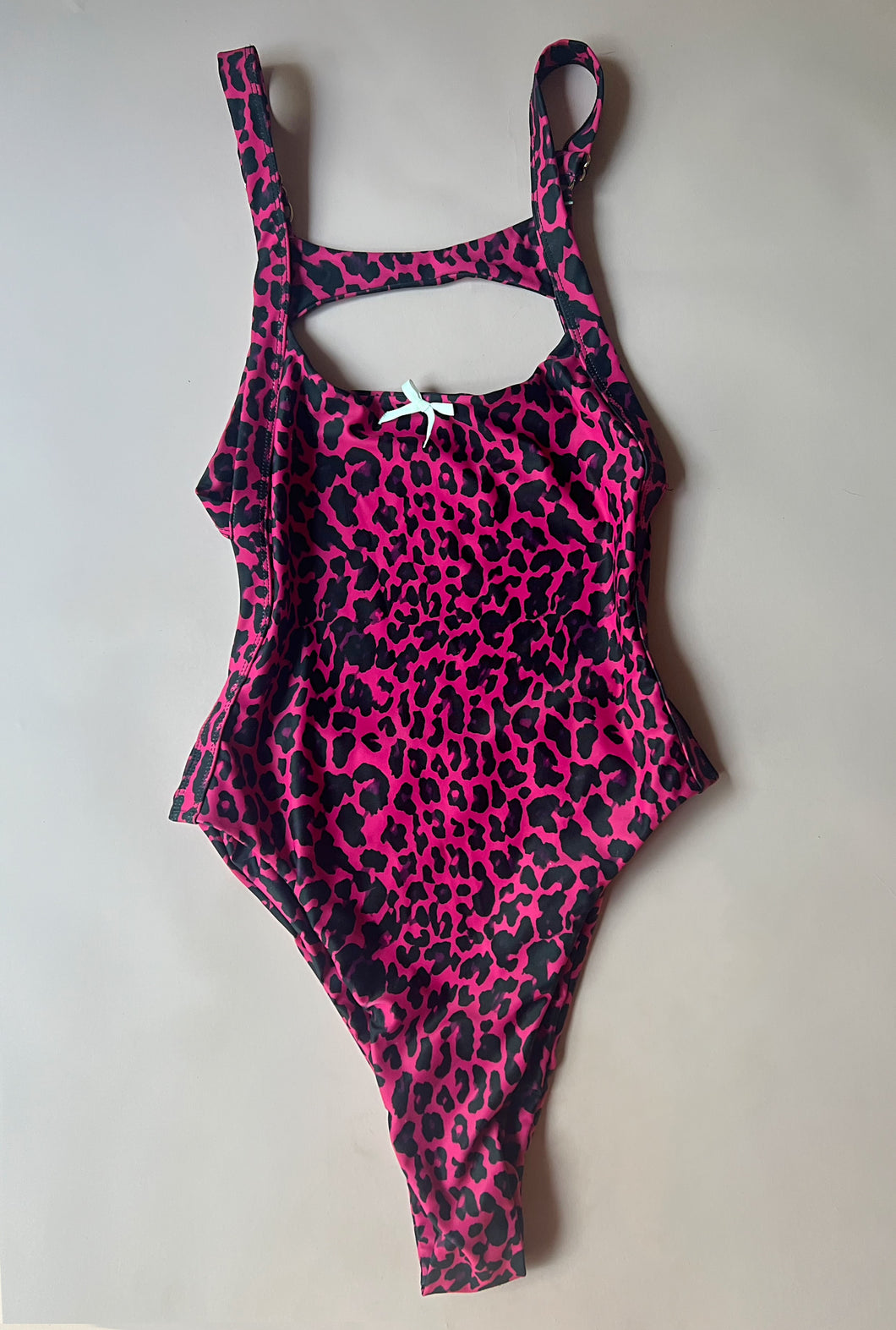 Open Back One Piece - Pink
