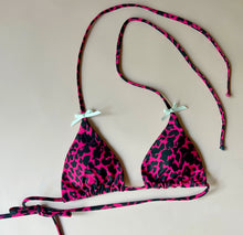 Load image into Gallery viewer, Tie Bikini Top - Pink
