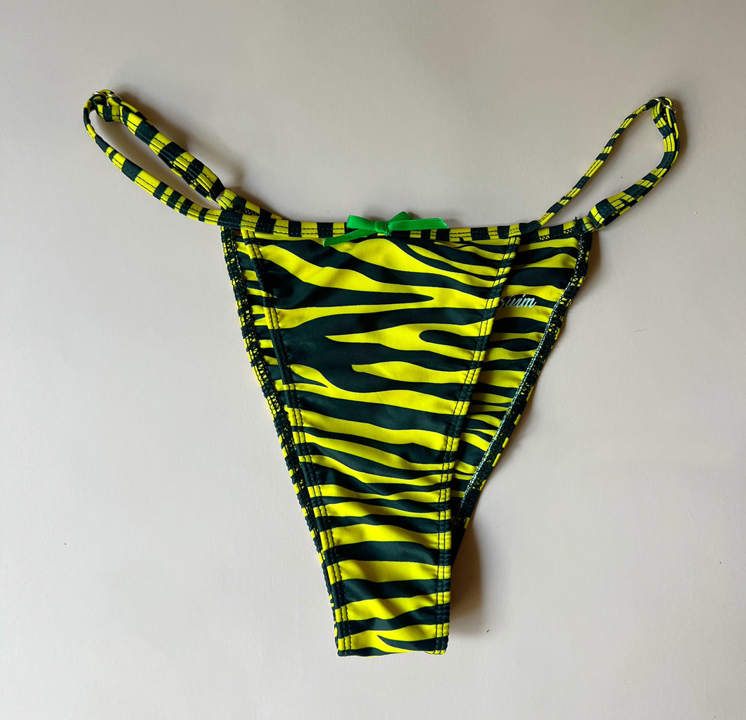 Thin Strap Bikini Bottom - Yellow